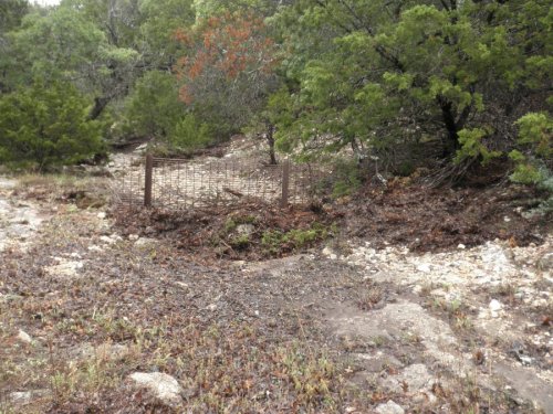 rock and brush dam post storm 2